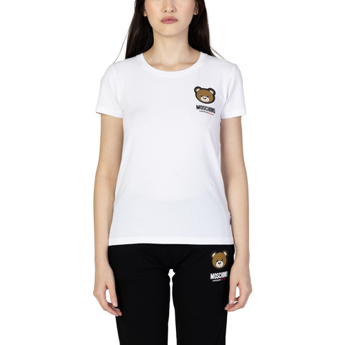 Abbigliamento Donna T-shirt maniche corte Moschino V6A0788 4410 Bianco