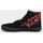 Scarpe Unisex bambino Sneakers Vans SK8-HI JN - VN0A4UI2458-BLACK/RED Nero
