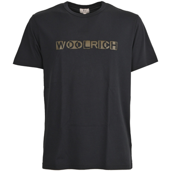 Abbigliamento Uomo T-shirt maniche corte Woolrich cfwote0090mrut2926-3989 Blu