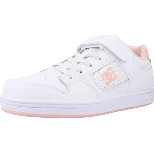 Scarpe Bambina Sneakers basse DC Shoes MANTECA 4 V Bianco