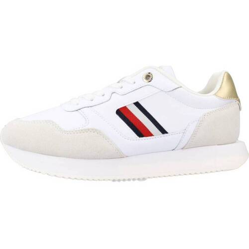 Scarpe Donna Sneakers Tommy Hilfiger GLOBAL STRIPES LIFESTYLE Bianco