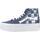 Scarpe Donna Sneakers Vans SK8-HI TAPERED STACKFO Blu