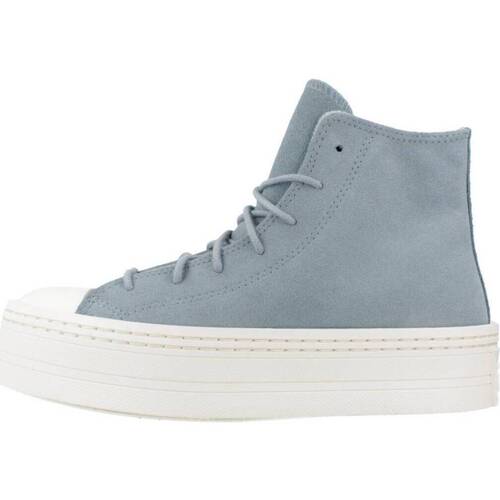 Scarpe Donna Sneakers Converse CHUCK TAYLOR ALL STAR LIFT HI Blu