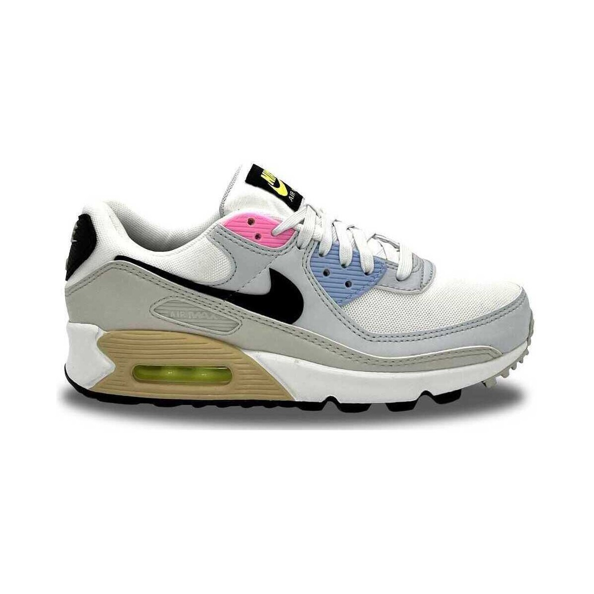 Scarpe Donna Sneakers basse Nike Wmns  Air Max 90 Multi-Color Pastel Bianco