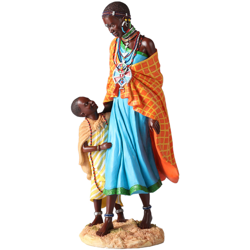 Casa Statuette e figurine Signes Grimalt Figura Africana Blu