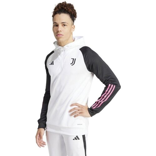Abbigliamento Uomo Felpe adidas Originals Felpa Calcio Juventus Bianco