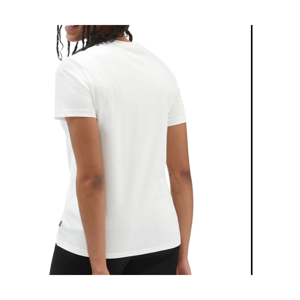 Abbigliamento Donna T-shirt & Polo Vans VN0A5L9CFS8 Bianco