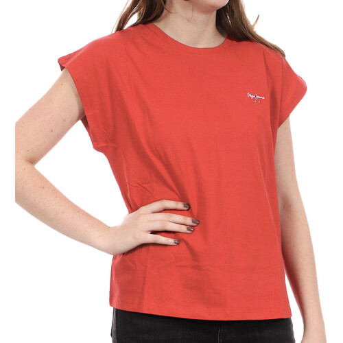 Abbigliamento Donna T-shirt & Polo Pepe jeans PL504821 Rosso