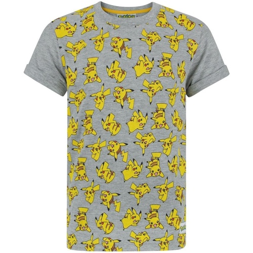 Abbigliamento Bambino T-shirt maniche corte Pokemon NS303 Grigio