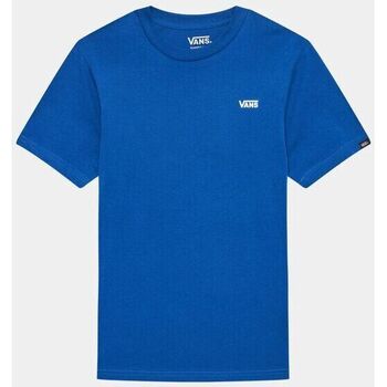 Abbigliamento Unisex bambino T-shirt & Polo Vans VN0A4MQ3 CHEST TEE-BLUE Blu