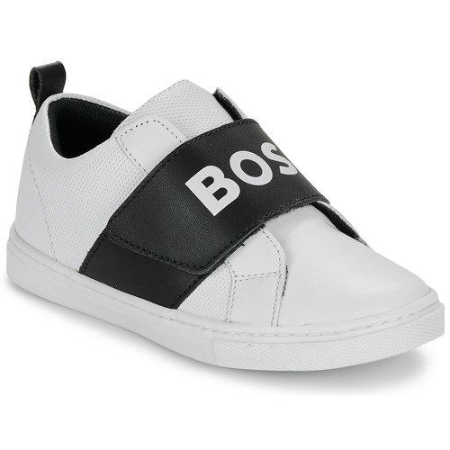 Scarpe Bambino Sneakers basse BOSS CASUAL 3 Bianco / Nero