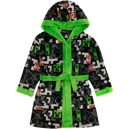 Abbigliamento Bambino Pigiami / camicie da notte Minecraft NS7041 Nero