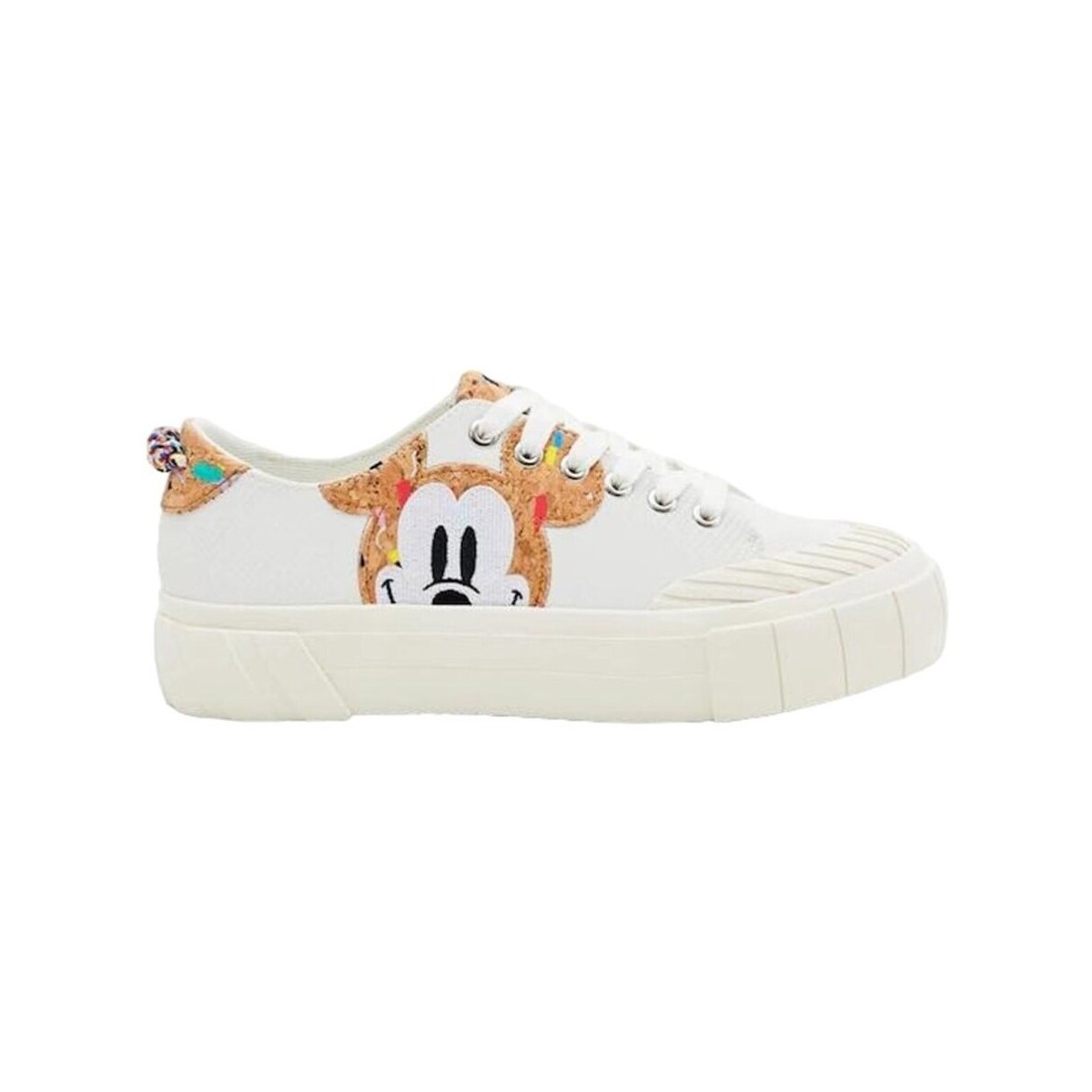 Scarpe Donna Sneakers Desigual 23SSKP10 1000 Bianco