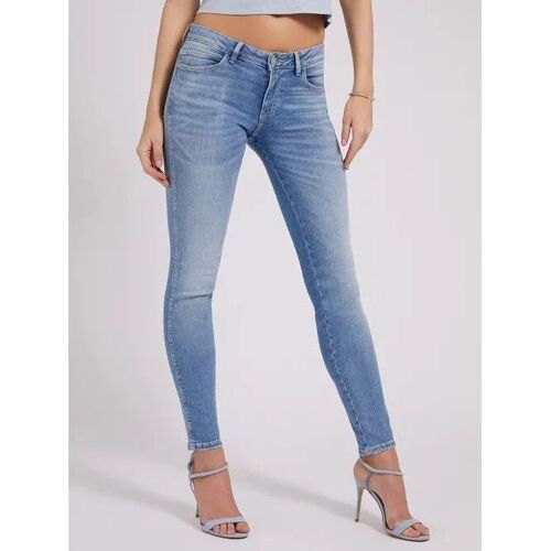 Abbigliamento Donna Jeans Guess CURVE X W2YAJ2 D4Q01-CLH1 Blu