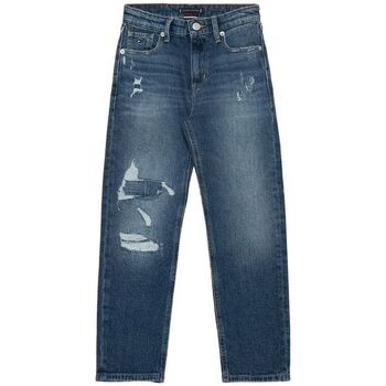 Abbigliamento Bambino Jeans Tommy Hilfiger KB0KB08272 SKATER-1A5 HEMPMEDIUM Blu