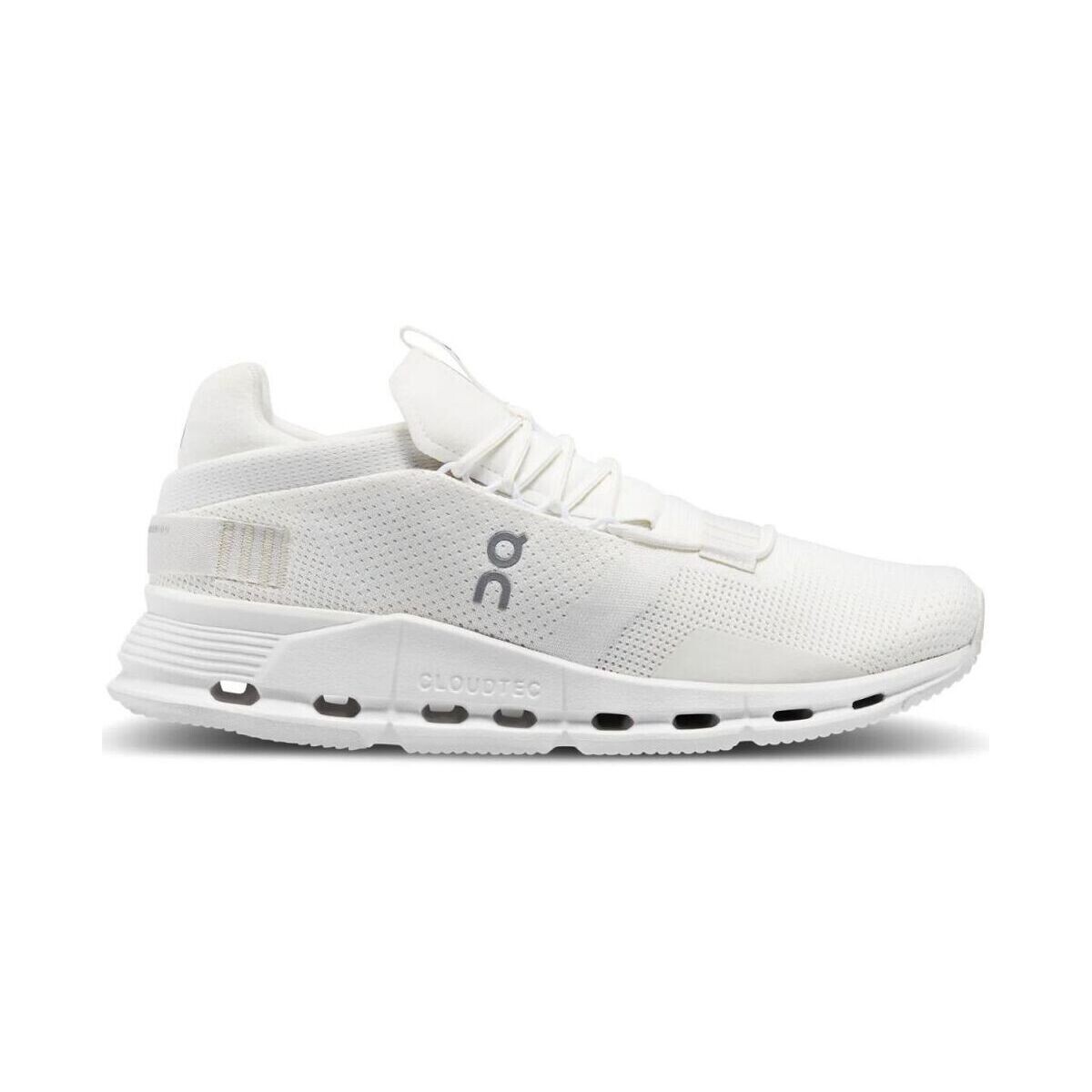 Scarpe Sneakers On Running CLOUDNOVA - 26.98227-UNDYED-WHITE/WHITE Bianco