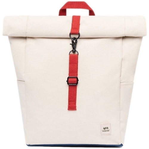 Borse Donna Zaini Lefrik Roll Mini Backpack - Bauhaus/Block Rosso