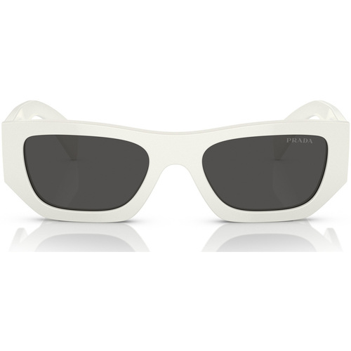 Orologi & Gioielli Occhiali da sole Prada Occhiali da Sole  PRA01S 17K08Z Bianco