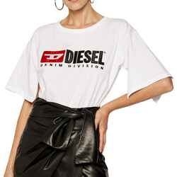 Abbigliamento Donna T-shirt & Polo Diesel 00SPB9-0CATJ Bianco