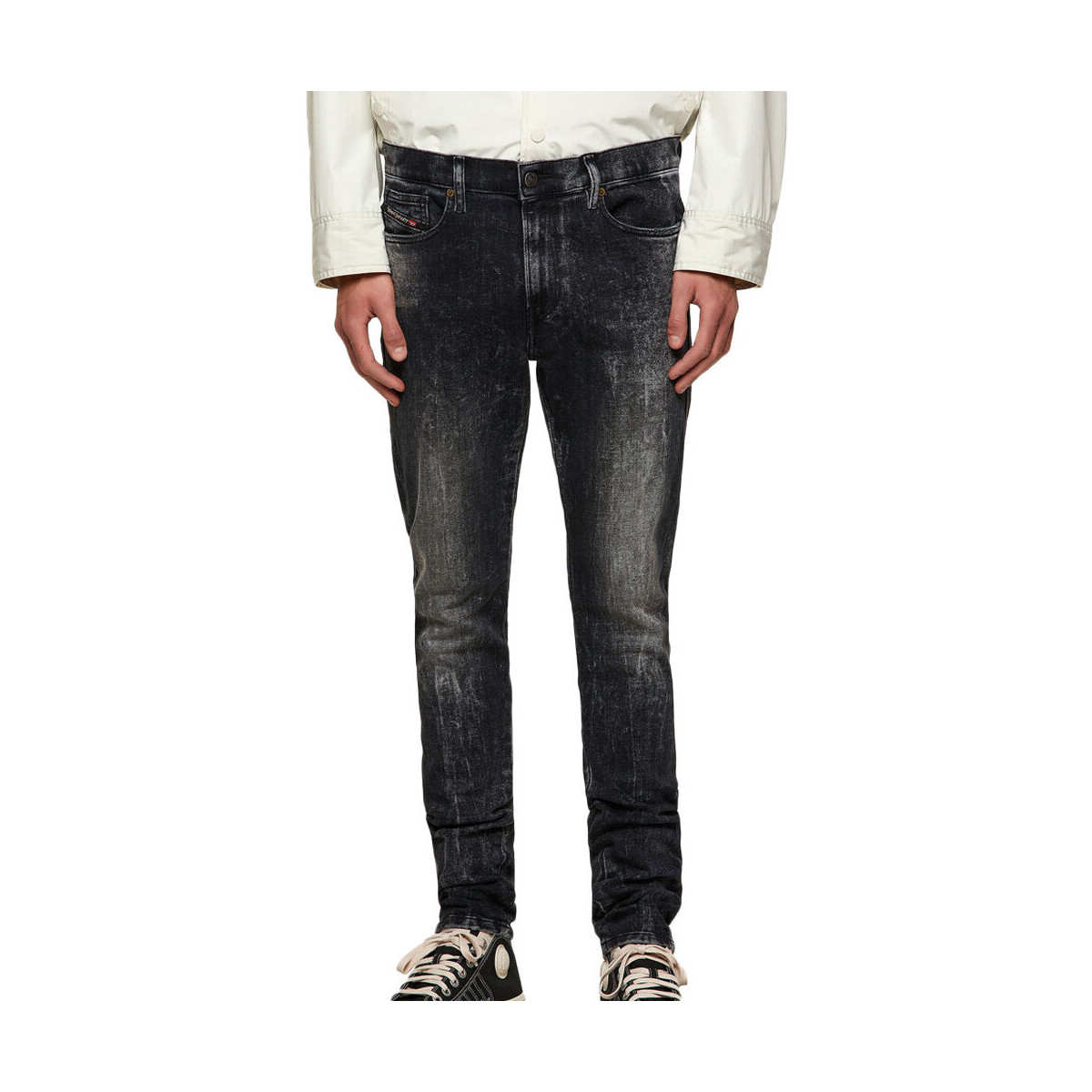Abbigliamento Uomo Jeans skynny Diesel A00714-009PX Nero