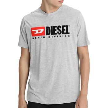Abbigliamento Uomo T-shirt & Polo Diesel 00S1DF-0CATJ Grigio