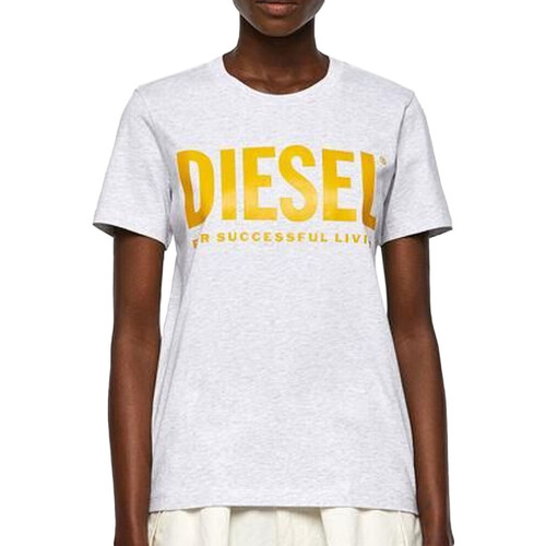 Abbigliamento Donna T-shirt & Polo Diesel A04685-0AAXJ Grigio