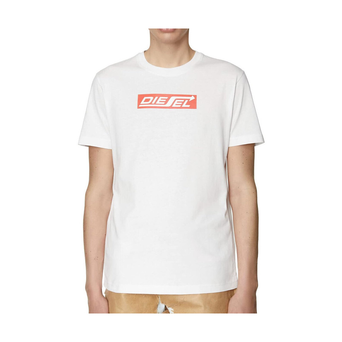 Abbigliamento Uomo T-shirt & Polo Diesel A06862-0CATM Bianco