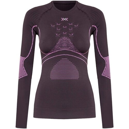 Abbigliamento Donna T-shirts a maniche lunghe X-bionic ENERGY ACCUMULATOR 4.0 SHIRT Grigio