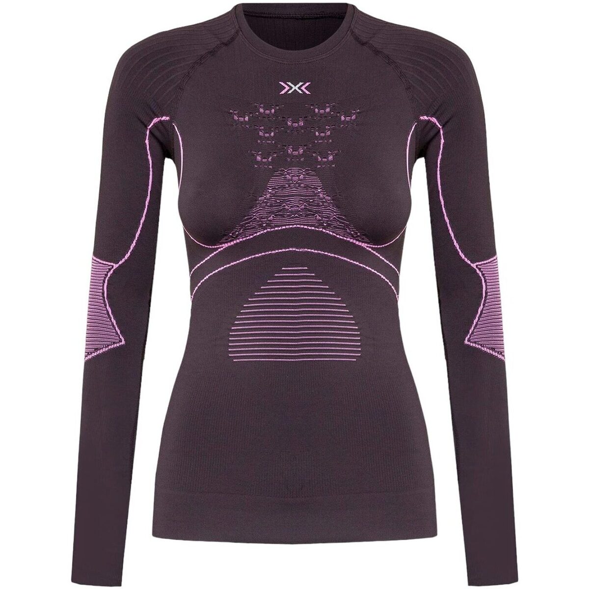 Abbigliamento Donna T-shirts a maniche lunghe X-bionic ENERGY ACCUMULATOR 4.0 SHIRT Grigio