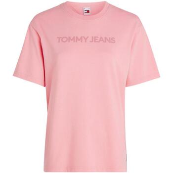 Abbigliamento Donna T-shirt maniche corte Tommy Hilfiger  Rosa