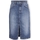 Abbigliamento Donna Gonne Object Noos Harlow Midi Skirt - Medium Blue Denim Blu