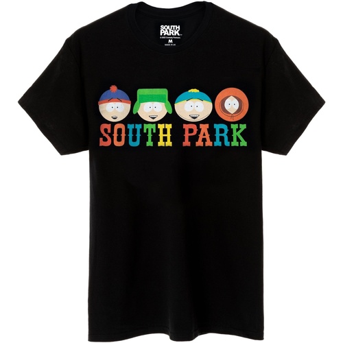 Abbigliamento Uomo T-shirts a maniche lunghe South Park NS7286 Nero