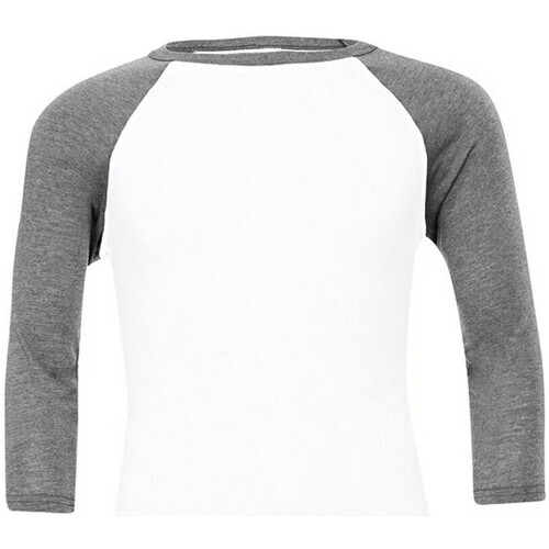Abbigliamento Uomo T-shirts a maniche lunghe Bella + Canvas BE100 Bianco