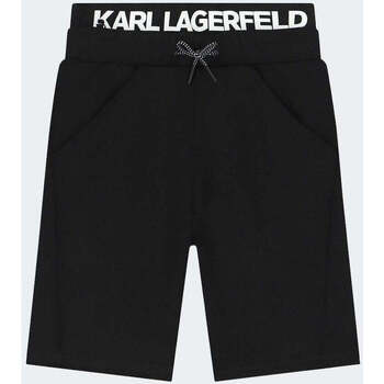 Abbigliamento Bambino Shorts / Bermuda Karl Lagerfeld  Nero