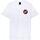 Abbigliamento Uomo T-shirt maniche corte Santa Cruz ROSKOPP RIGID FACE FRONT Bianco