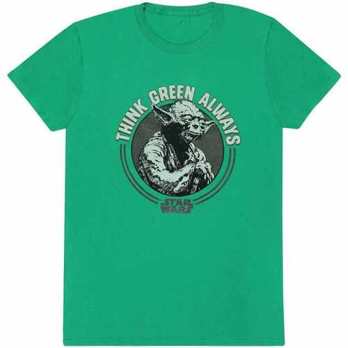 Abbigliamento T-shirts a maniche lunghe Disney Think Green Always Verde