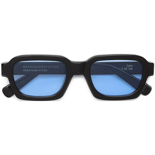 Orologi & Gioielli Occhiali da sole Retrosuperfuture FOE Caro Occhiali da sole, Nero/Azzurro, 52 mm Nero