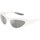 Orologi & Gioielli Occhiali da sole D&G DG6190 Occhiali da sole, Bianco/Grigio, 60 mm Bianco