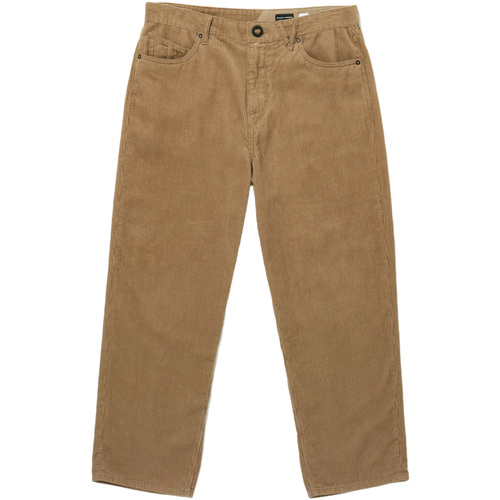 Abbigliamento Uomo Pantaloni Volcom Billow Tapered Cord Pant Verde