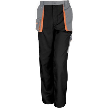 Abbigliamento Pantaloni Work-Guard By Result R318X Nero
