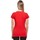Abbigliamento Donna T-shirts a maniche lunghe Build Your Brand Basic Rosso