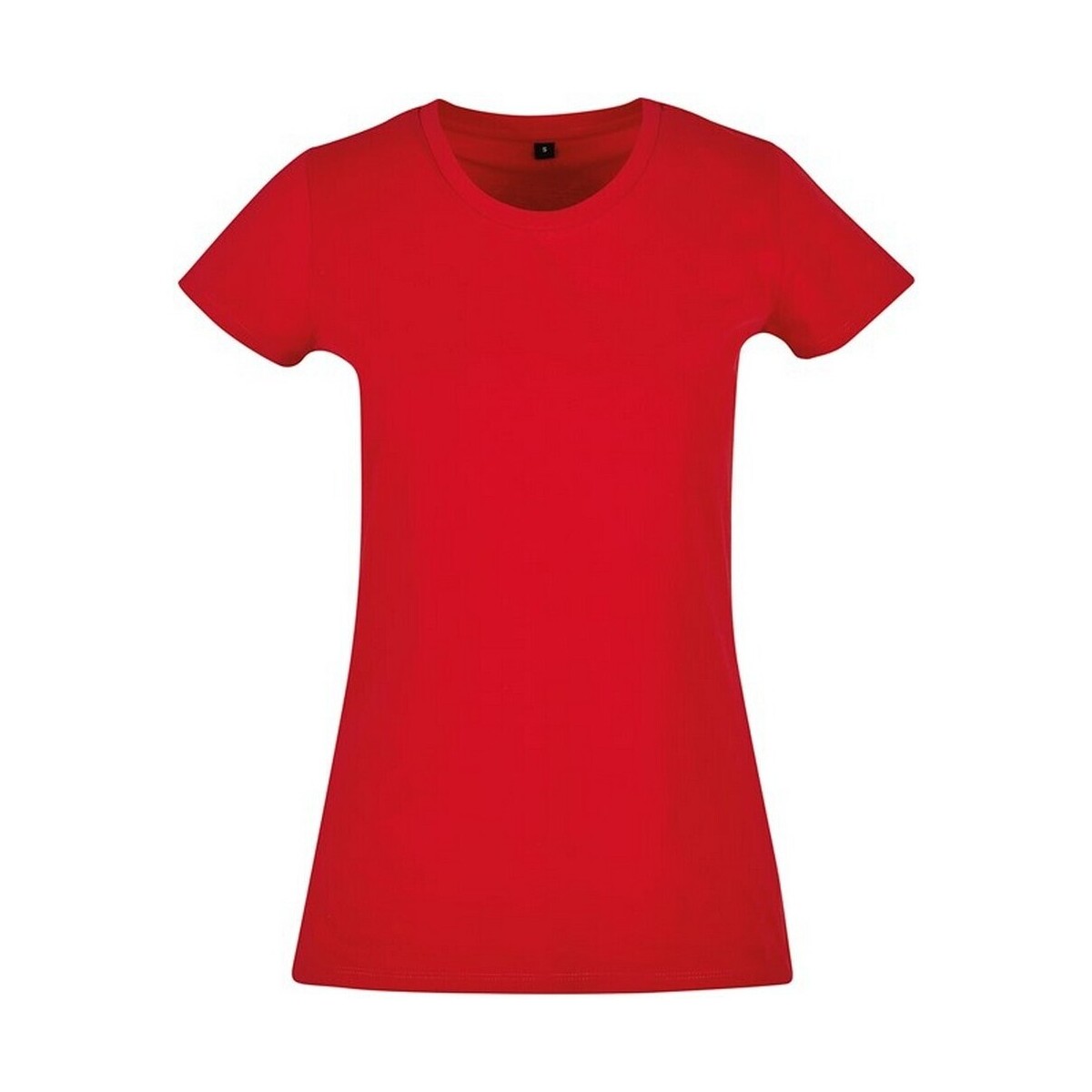 Abbigliamento Donna T-shirts a maniche lunghe Build Your Brand Basic Rosso
