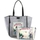 Borse Donna Tote bag / Borsa shopping Y Not? E46 Grigio