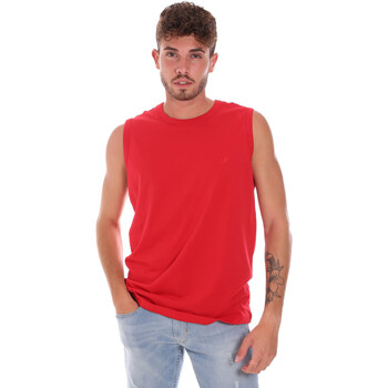 Abbigliamento Uomo Top / T-shirt senza maniche Key Up 2M935 0001 Rosso