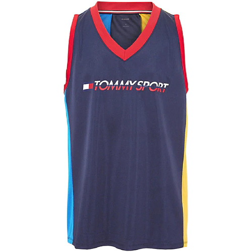 Abbigliamento Uomo Top / T-shirt senza maniche Tommy Hilfiger S20S200083 Blu