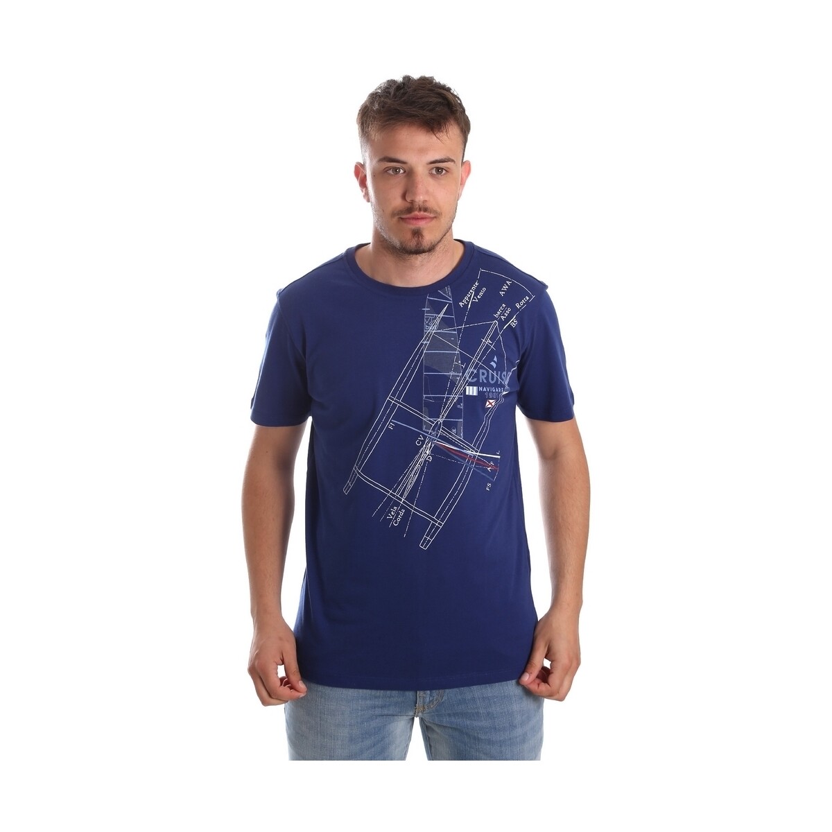 Abbigliamento Uomo T-shirt & Polo Navigare NV31085AD Blu