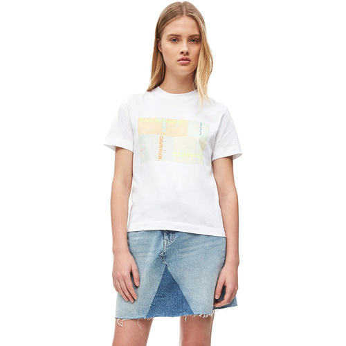 Abbigliamento Donna T-shirt & Polo Calvin Klein Jeans J20J211604 Bianco