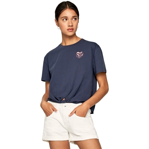 Abbigliamento Donna T-shirt & Polo Pepe jeans PL504458 Blu