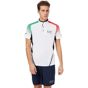 Abbigliamento Uomo T-shirt & Polo Ea7 Emporio Armani 3HPT31 PJ7EZ Bianco