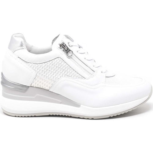 Scarpe Donna Sneakers NeroGiardini E010466D Bianco